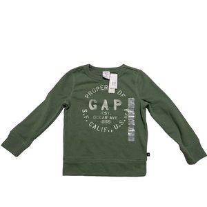 GAP Kids “Property of GAP” Crewneck Sweatshirt